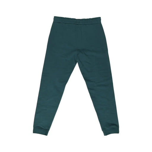 Pantalon Refrigiwear pour homme en coton vert, confectionné dans un tissu doux et extensible avec des ourlets côtelés, idéal pour l'automne et l'hiver.