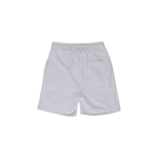 Short Refrigiwear blanc pour homme, taille élastique et poche arrière unique (vue de dos)