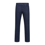 Jean Replay pour homme, bleu foncé, coupe droite et cinq poches classiques, vue de face