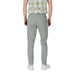 Men’s Sage Green Casual Drawstring Trousers for a Comfortable and Stylish Look