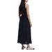 Sleeveless black midi dress from Sleeveless Midi and Maxi Dresses in Black and Navy collection