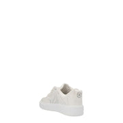 Baskets compensées en cuir blanc pour femme, signées Stella McCartney, au design minimaliste et épuré et au logo discret sur le talon.