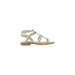 Elegant Studded Gladiator Sandal with intricate strap detailing and metallic accents