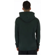 Superdry men’s green print hooded sweatshirt with soft textured fabric ribbed cuffs and front pockets