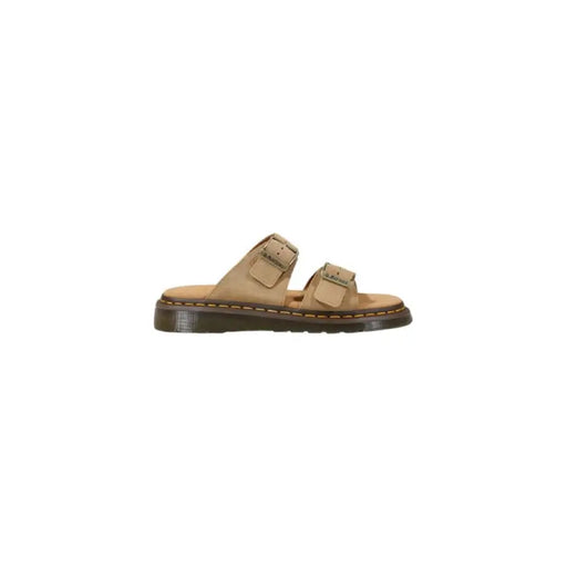 Tan leather sandal with two straps from Beige and Tan Leather Two Strap Sandals collection