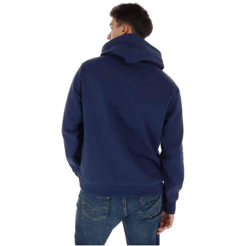 Timberland Sweat à capuche bleu marine en coton pour homme, vue de face