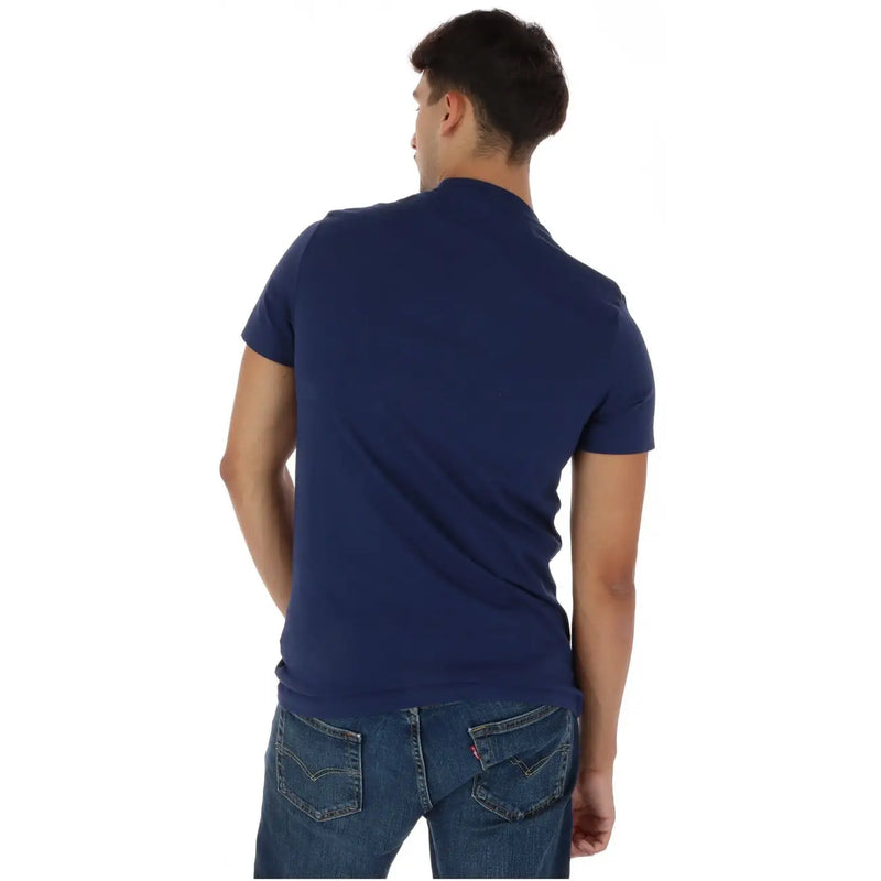 Timberland T-shirt homme en coton bleu marine à manches courtes, vue de face
