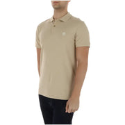 Beige Timberland Polo homme en coton à manches courtes et logo discret brodé sur la poitrine