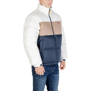 Tommy hilfiger men’s color-blocked puffer jacket.