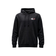 Sweat à capuche noir Tommy Hilfiger Jeans pour homme en coton biologique avec logo brodé discret sur la poitrine