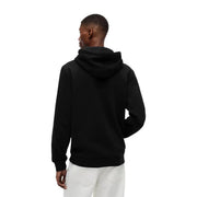 Tommy Hilfiger Jeans Sweat à capuche noir pour homme en coton biologique, avec un tissu doux et lisse et un design classique