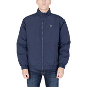 Doudoune homme Tommy Hilfiger Jeans bleu marine en nylon avec fermeture éclair et petit logo sur la poitrine gauche dm0dm17238