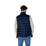 doudoune sans manches matelassée bleu marine de Tommy Hilfiger Jeans vue de face du modèle homme DM0DM20663