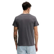 Tommy Hilfiger Jeans hommes t-shirt T-shirt gris foncé à manches courtes et col rond, en coton doux