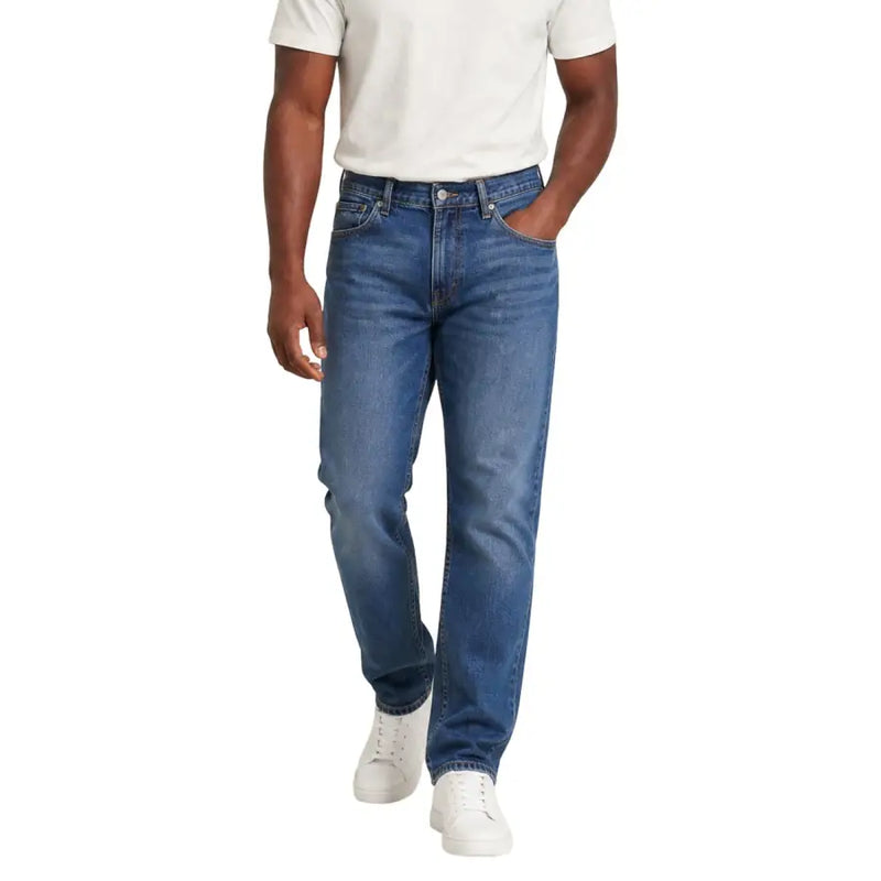 Tommy Hilfiger Jean Ryan slim droit classique bleu denim pour homme, avec coutures traditionnelles, taille 30