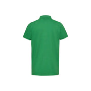 Tommy Hilfiger Polo vert uni à manches courtes pour homme, avec col classique et finitions côtelées, idéal pour l'été.