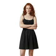 Noir Tommy Hilfiger Robe à fines bretelles avec corsage ajusté et jupe évasée