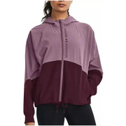 Two-tone hooded Under Armour Women’s Black Blazer with zip and pockets