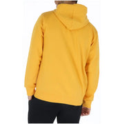 A vibrant yellow hooded sweatshirt with soft fleece texture from U.S. Golf Club men’s sweatshirts for comfort and style