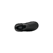 Bottines Chelsea Ugg pour homme en cuir verni noir avec semelle épaisse, style slip-on pour un look classique