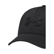 Under Armour Casquette noire pour homme avec logo brodé, vue de face