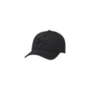 Under Armour Casquette homme noire à finition mate et logo brodé discret, vue de face