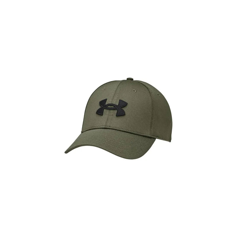Under Armour Casquette homme vert olive avec logo noir, vue de face