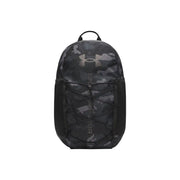 Under armour Sac à dos Hustle Sport 6.0 pour homme, gris, 26 L, motif camouflage noir et gris, design moderne et élégant.