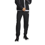 Under armour Pantalon de survêtement noir pour homme avec un logo blanc discret sur la cuisse gauche, idéal pour le sport.