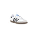 White Adidas Samba sneaker displayed in the Adidas Samba White Sneaker product image