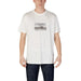 White Armani Exchange t-shirt featuring stylish print for men, perfect for casual wear