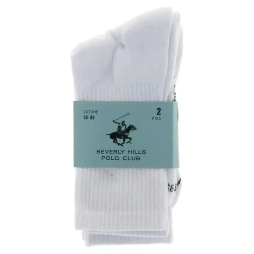 Chaussettes de sport blanches Beverly Hills Polo Club emballage pour sous-vêtements masculins