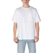 White crewneck t-shirt with chest pocket from Antony Morato Men’s collection