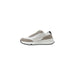 White and Gray Sneaker showcasing stylish design and comfortable fit