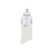 White Guess socks from the Guess Pink Ribbed Socks with Maroon and Red Stripes collection