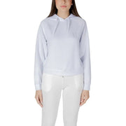 White hooded sweatshirt and leggings set displayed for stylish athleisure wear