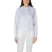 White hooded sweatshirt and leggings set displayed for stylish athleisure wear