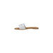 White Leather Slide Sandal from White Cork Slide Sandal collection