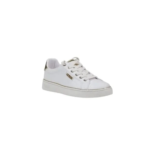 White leather sneaker from Guess Women’s White Sneakers collection