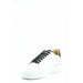 White leather women’s sneakers with black laces and heel tab from Philipp Plein Spring Summer collection