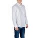 Calvin Klein White Long Sleeve Shirt for Men showcasing timeless elegance and versatility
