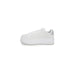 Calvin Klein Women Sneakers: White platform sneaker with thick sole and low-top design