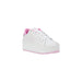 White platform sneakers with pink accents from Tommy Hilfiger Fall Winter collection