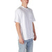 Antony Morato Men Plain White Round Neck T Shirt displayed on a neutral background