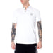 White short-sleeve polo shirt from Armani Exchange for men