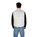 White quilted vest displayed in the White Quilted Vest product image