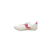 White and red Saucony sneaker displayed in the product image