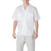 White short-sleeved shirt from Antony Morato Black V Neck Button Shirt collection