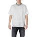 White short-sleeved t-shirt from Armani Exchange, made of 100 percent cotton
