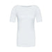 White short-sleeved t-shirt with round neckline from Vero Moda Women Top collection